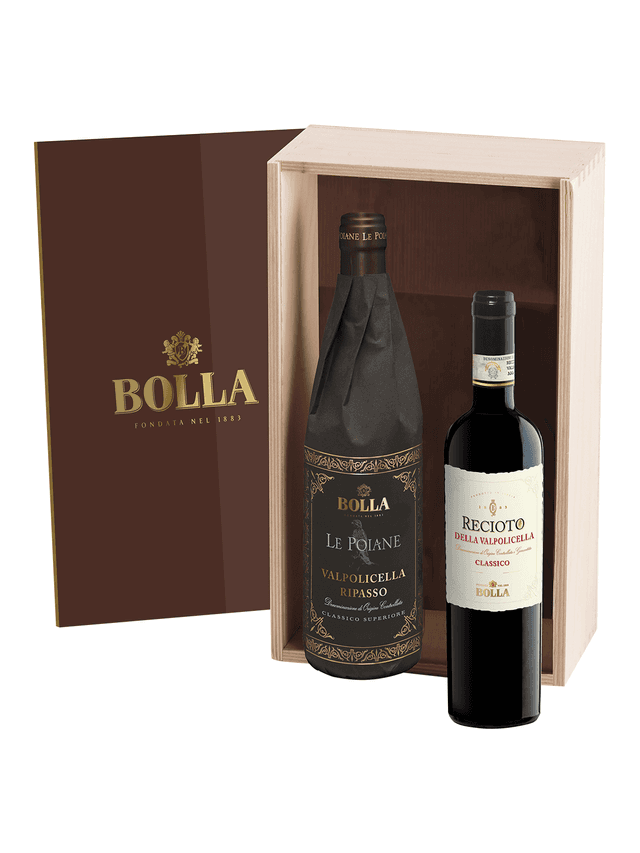 CASSETTA BOLLA - Recioto della Valpolicella Classico DOCG e Valpolicella Ripasso Classico Superiore DOC