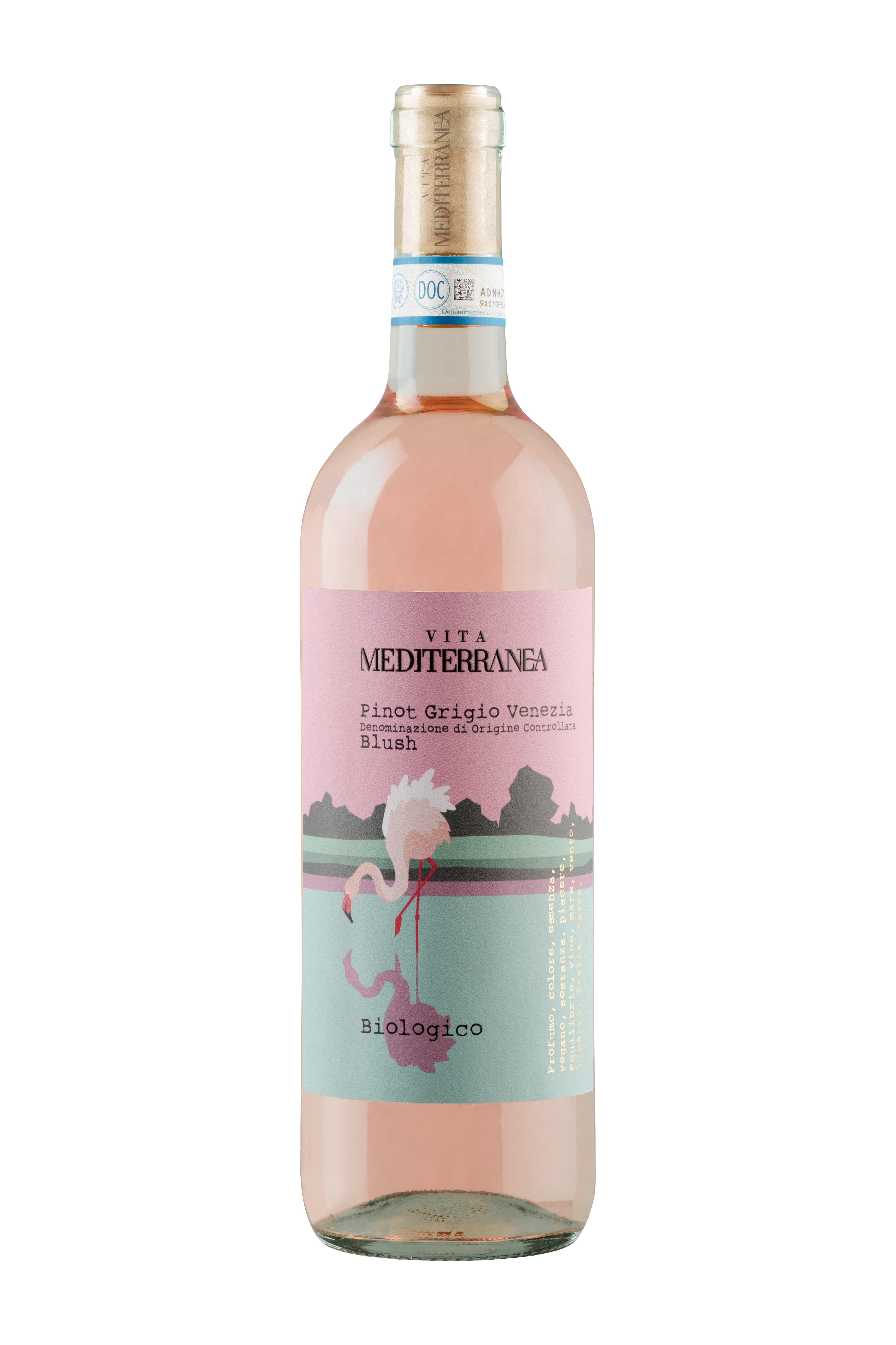 Pinot Grigio Delle Venezie Blush Vino Biologico Vegano - Rosato