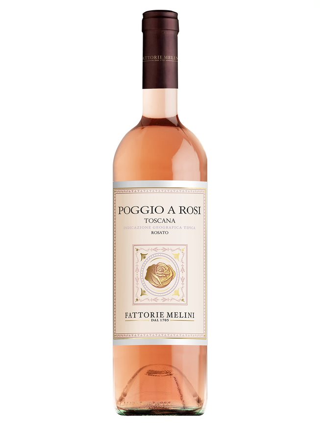 melini poggio a rosi - rosato toscana igt - rosato - 2022 - 750 ml