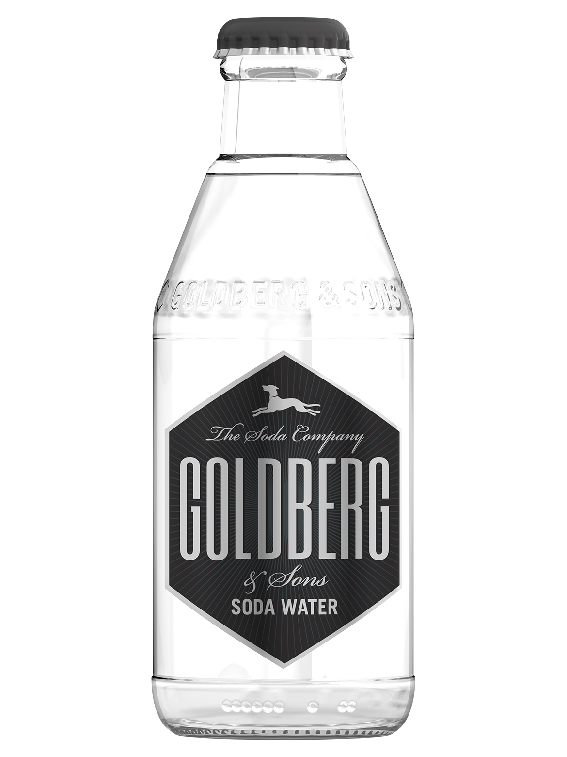 Goldberg & Sons – Premium Soda Water – Bottiglia Cl.20