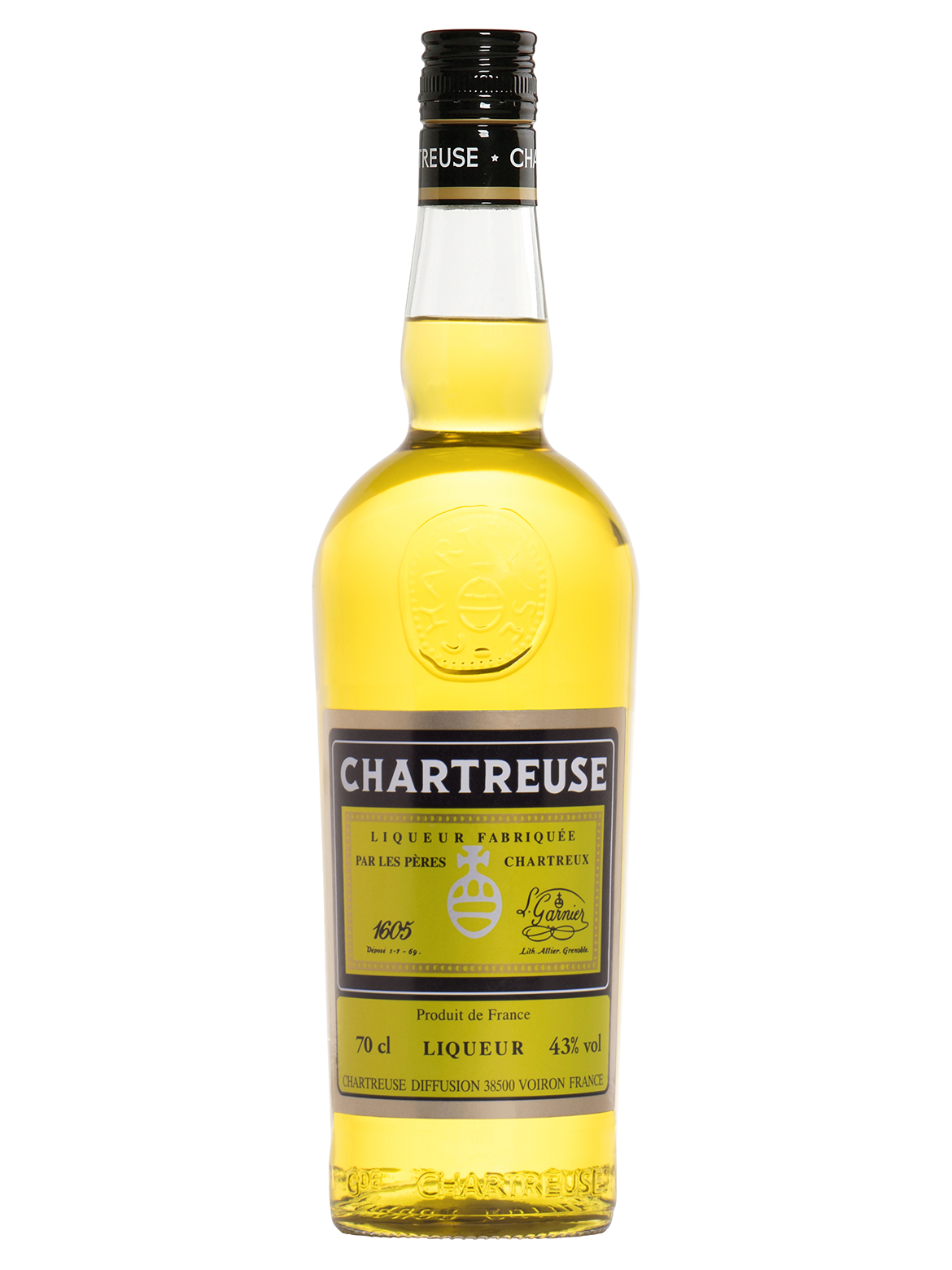 Chartreuse Gialla - Liquore 130 Erbe - Bottiglia Cl.70