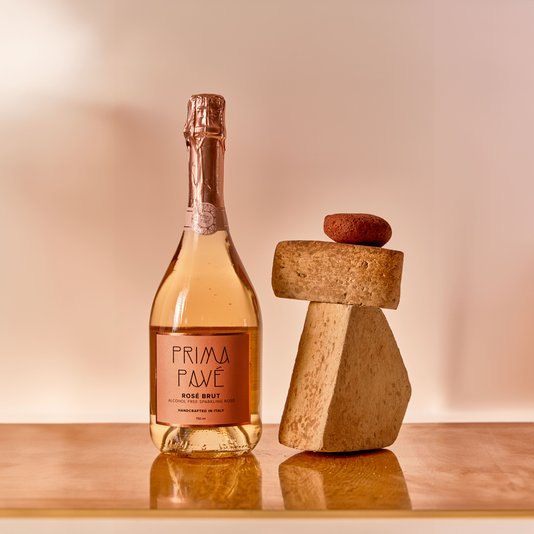PRIMA PAVÉ Rosé Brut Spumante Zero Alcol