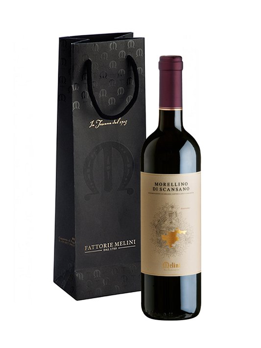 SHOPPING BAG MELINI Morellino di Scansano DOCG