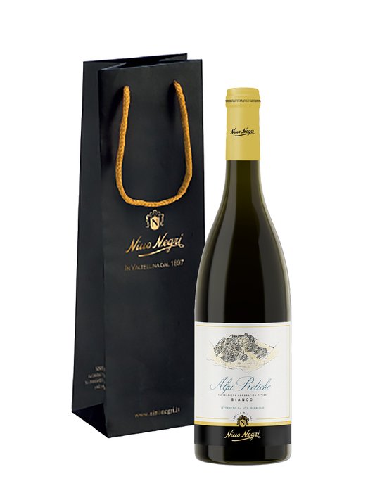 SHOPPING BAG NINO NEGRI - Alpi Retiche Bianco IGT