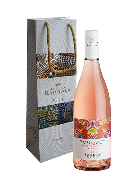 SHOPPING BAG TENUTA RAPITALA' - Bouquet Terre Siciliane IGT Rosato