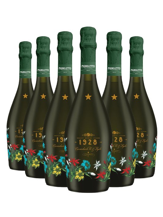 6 BOTTIGLIE - PIGNOLETTO DOC Modena Spumante Brut