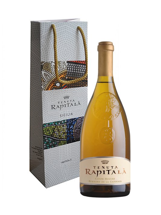 SHOPPING BAG TENUTA RAPITALA' - Conte Hugues Chardonnay Sicilia DOC