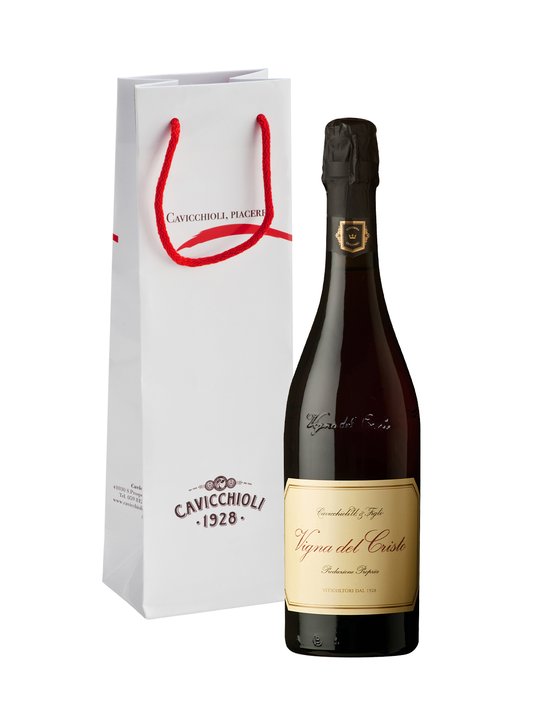SHOPPING BAG CAVICCHIOLI - Vigna del Cristo  Sorbara DOC Secco