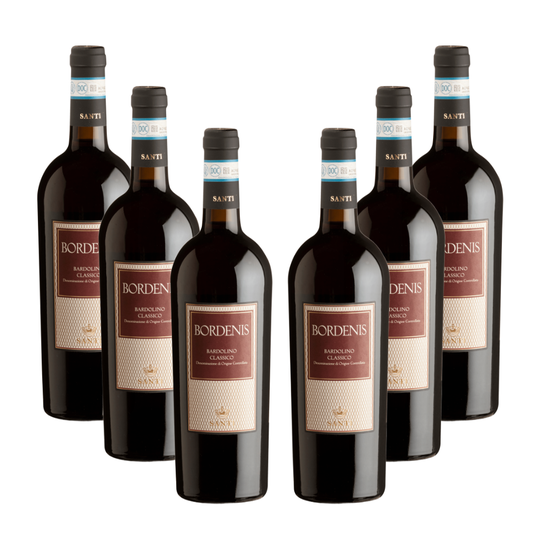 6 bottiglie Bordenis Bardolino DOC Classico