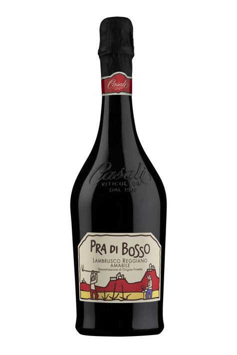 Pra di bosso amabile Lambrusco Reggiano DOP